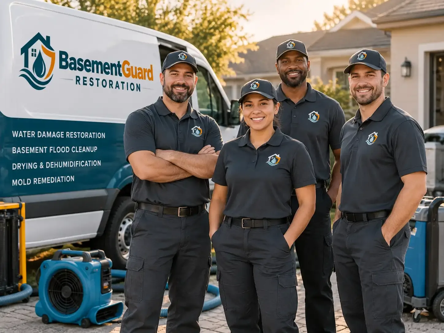 Basement Water Damage Restoration company in Sloan, IA